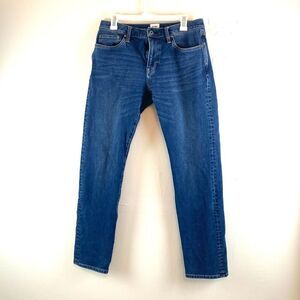 Men’s Flint and Tinder Slim Fit Zipper Fly Denim Blue Jeans Size 30 X 32